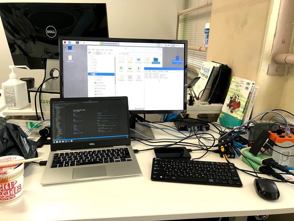 インターン中の風景